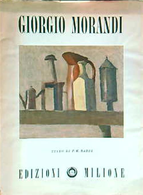 Giorgio Morandi - P. M. Bardi - copertina