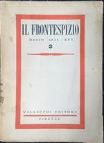 Il frontespizio 3 / Marzo 1938 - XVI