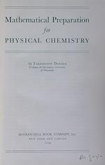Mathematical Preparation for Physical Chemistry