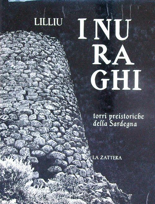 I nuraghi - Giovanni Lilliu - copertina