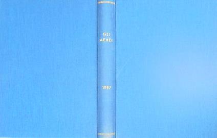 Aerei Annata 1987 - copertina