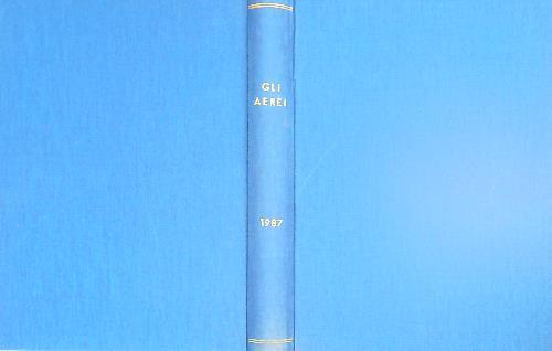 Aerei Annata 1987 - copertina