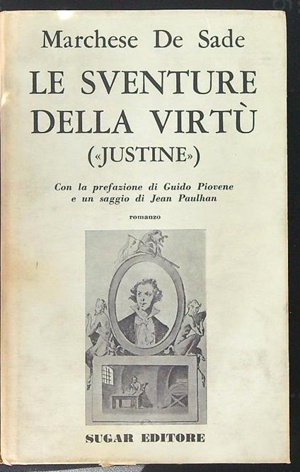 Le sventure della virtù - François de Sade - copertina