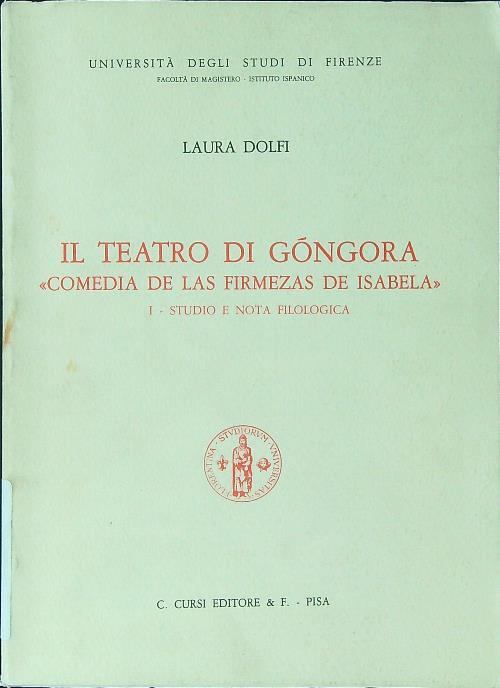 Il teatro di Gongora