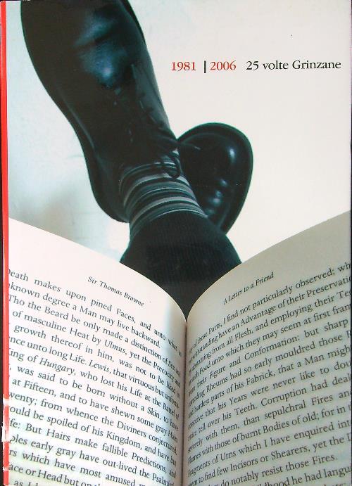 1981-2006 Venticinque volte Grinzane - Orlando Perera - copertina