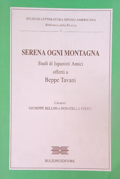 Serena ogni montagna