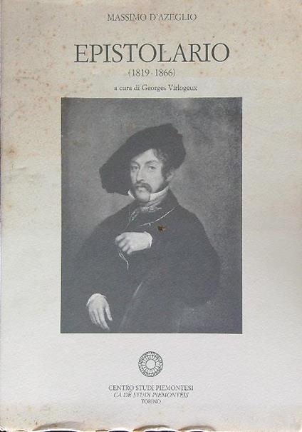 Epistolario. Vol I. (1819-1866) - Massimo D'Azeglio - copertina