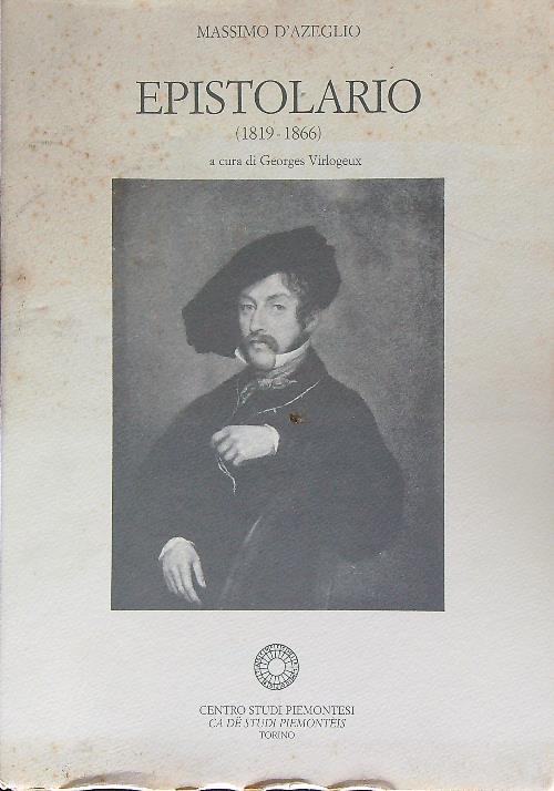 Epistolario. Vol I. (1819-1866) - Massimo D'Azeglio - copertina