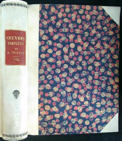 Oeuvres completes de A. France VIII - copertina