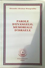 Parole d'Evangelo, memoriale d'Israele