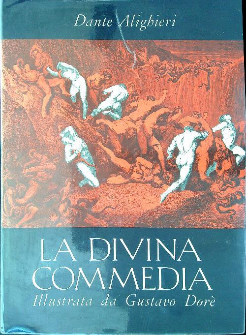 La  Divina Commedia - Dante Alighieri - copertina
