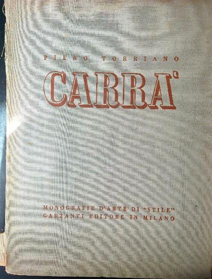 Carrà - Piero Torriano - copertina
