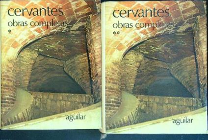 Obras completas 2 vv - Cervantes - copertina