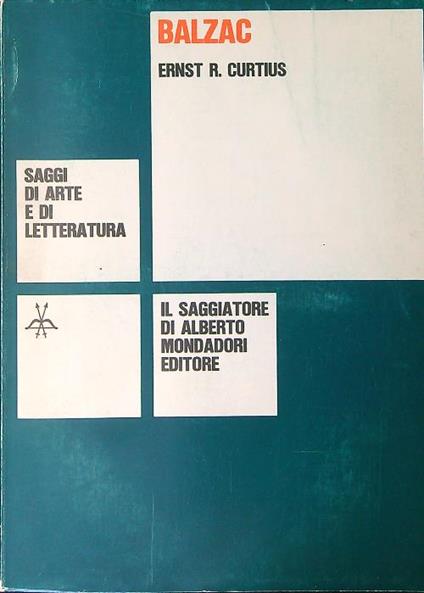 Balzac - Ernst R. Curtius - copertina