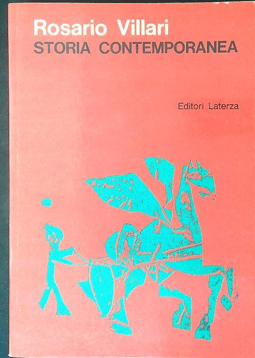 Storia contemporanea - Rosario Villari - Libro Usato - Laterza - Collezione  scolastica