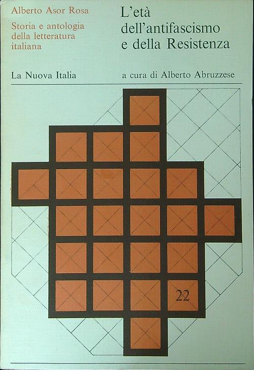 L' età dell'antifascismo e della Resistenza