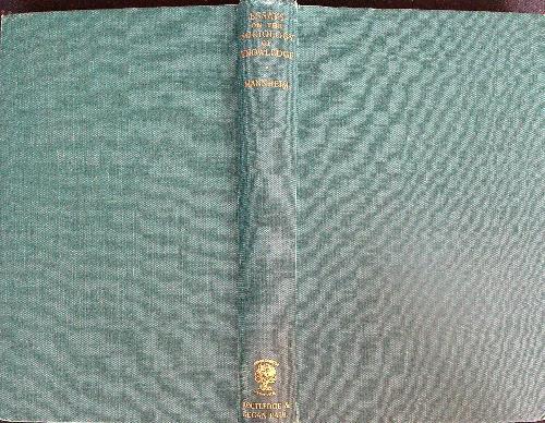 Essays on the Sociology of Knowledge - Karl Mannheim - copertina