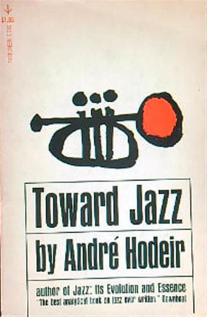 Toward Jazz - Andre' Hodeir - copertina