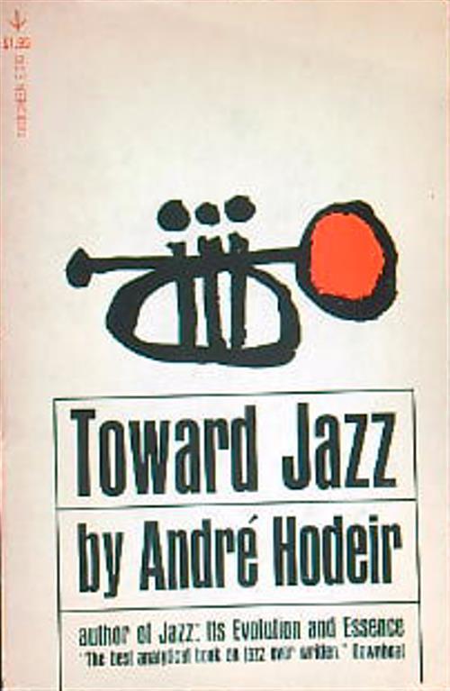 Toward Jazz - Andre' Hodeir - copertina