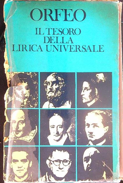 Orfeo il tesoro della lirica universale - Vincenzo Errante - copertina
