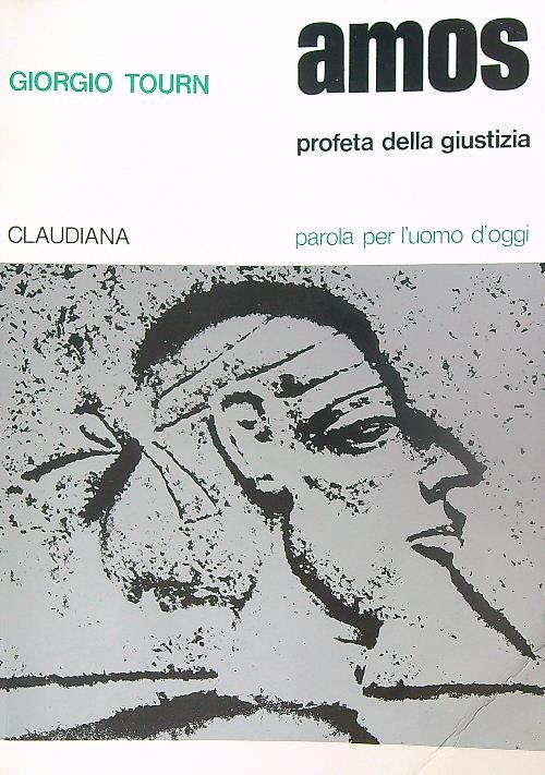 Amos profeta della giustizia - Giorgio Tourn - copertina