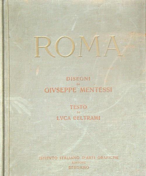 Roma - Giuseppe Mentessi - copertina