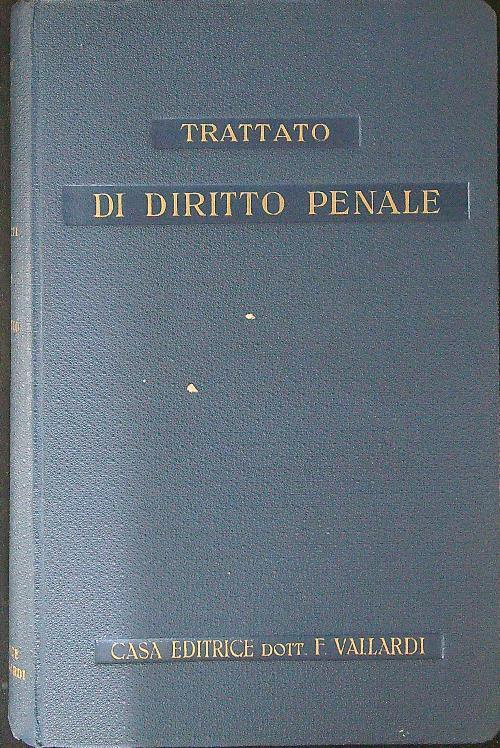 Trattato di diritto penale