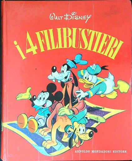 I  4 filibustieri - Walt Disney - copertina