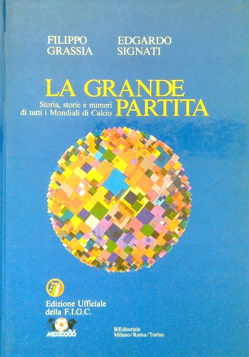 La grande partita - filippo Grassia - copertina