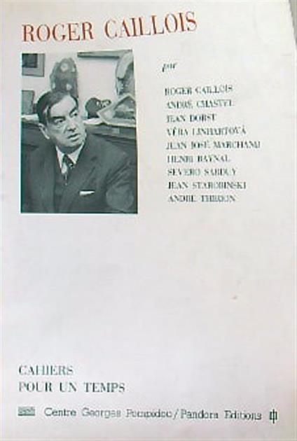 Roger Caillois - copertina