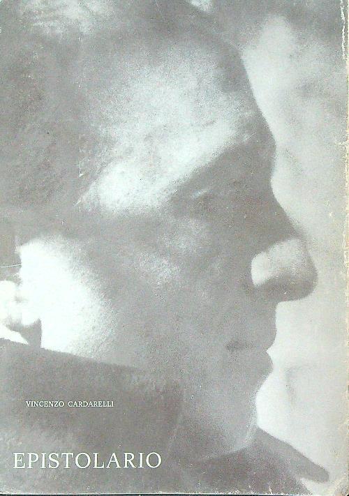 Epistolario 1907-1929 - Vincenzo Cardarelli - copertina