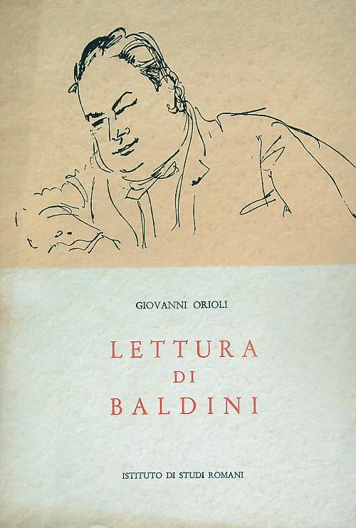 Lettura di Baldini - Giovanni Orioli - copertina