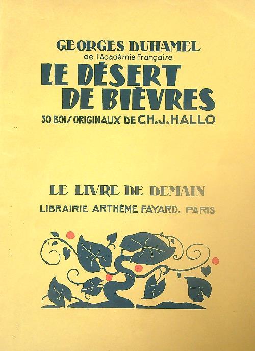 Le désert de Bièvres
