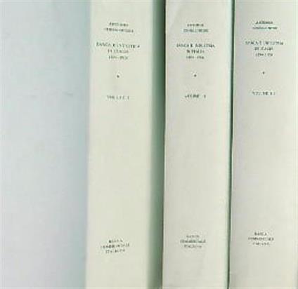 Banca e industria in Italia (1894-1906). 3vv - Antonio Confalonieri - copertina