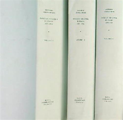 Banca e industria in Italia (1894-1906). 3vv - Antonio Confalonieri - copertina