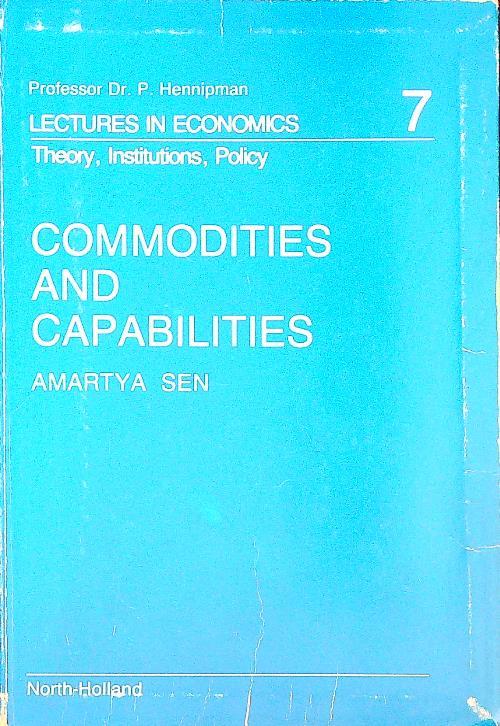 Commodities and Capabilities