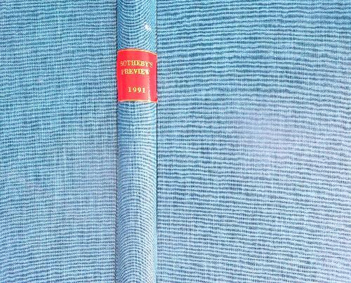 Sotheby's Preview. 1991 Annata non completa - copertina