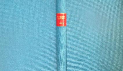 Sotheby's Preview. 1994 Annata non completa - copertina