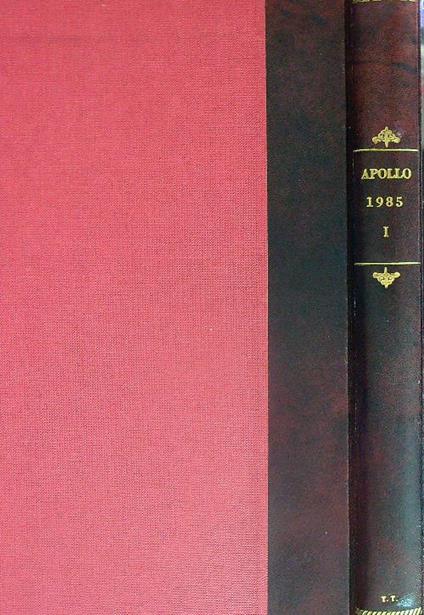 Apollo 1985. Vol I. Da gennaio 1985 ad aprile 1985 - copertina