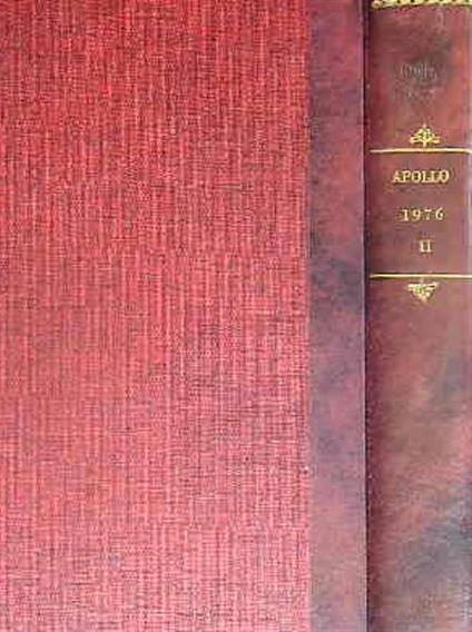 Apollo 1976. Vol II. Da maggio 1976 ad agosto 1976 - copertina