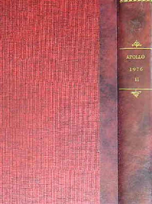 Apollo 1976. Vol II. Da maggio 1976 ad agosto 1976 - copertina