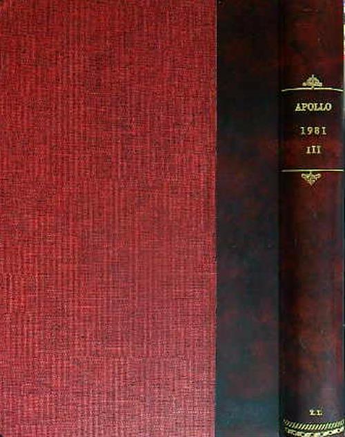 Apollo 1981. Vol III Da settembre 1981 a dicembre 1981 - copertina