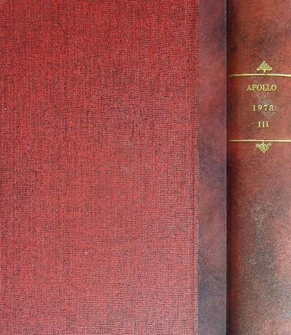 Apollo 1978. Vol III - copertina