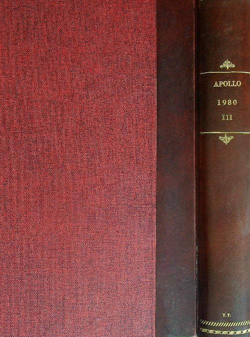 Apollo 1980. Vol III Da settembre 1980 a dicembre 1980 - copertina