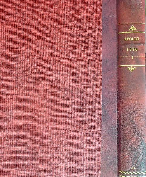 Apollo 1976. Vol I Da gennaio 1976 ad aprile 1976 - copertina