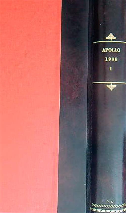 Apollo 1998. Vol I Da gennaio 1998 a giugno 1998 - copertina
