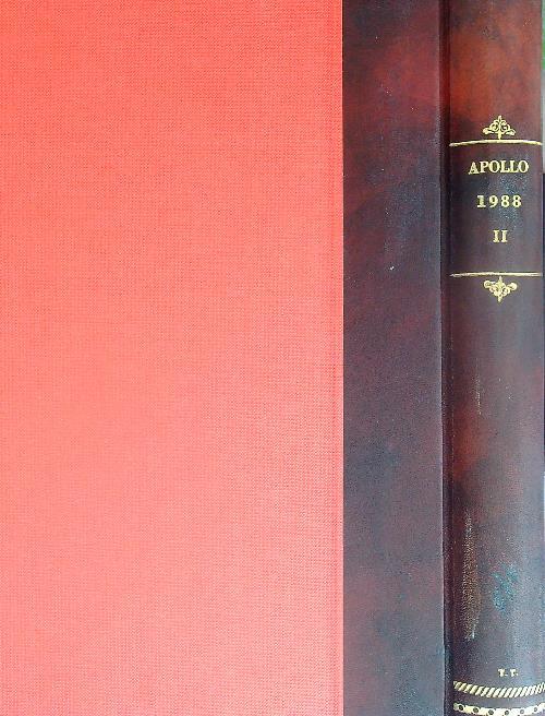 Apollo 1988. Vol II. Da maggio 1988 ad agosto 1988 - copertina