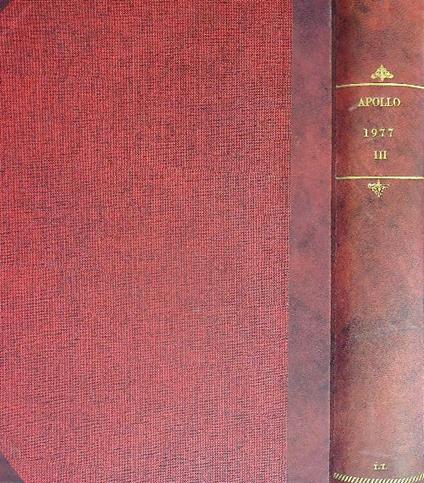 Apollo 1977. Vol III Da settembre 1977 a dicembre 1977 - copertina