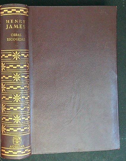 Obras escogidas - Henry James - copertina