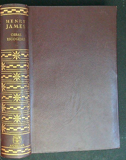 Obras escogidas - Henry James - copertina